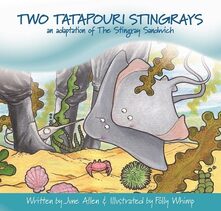 Two Tatapouri stingrays, by June Allen